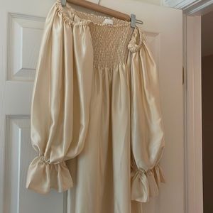 Daily sleeper silk gown